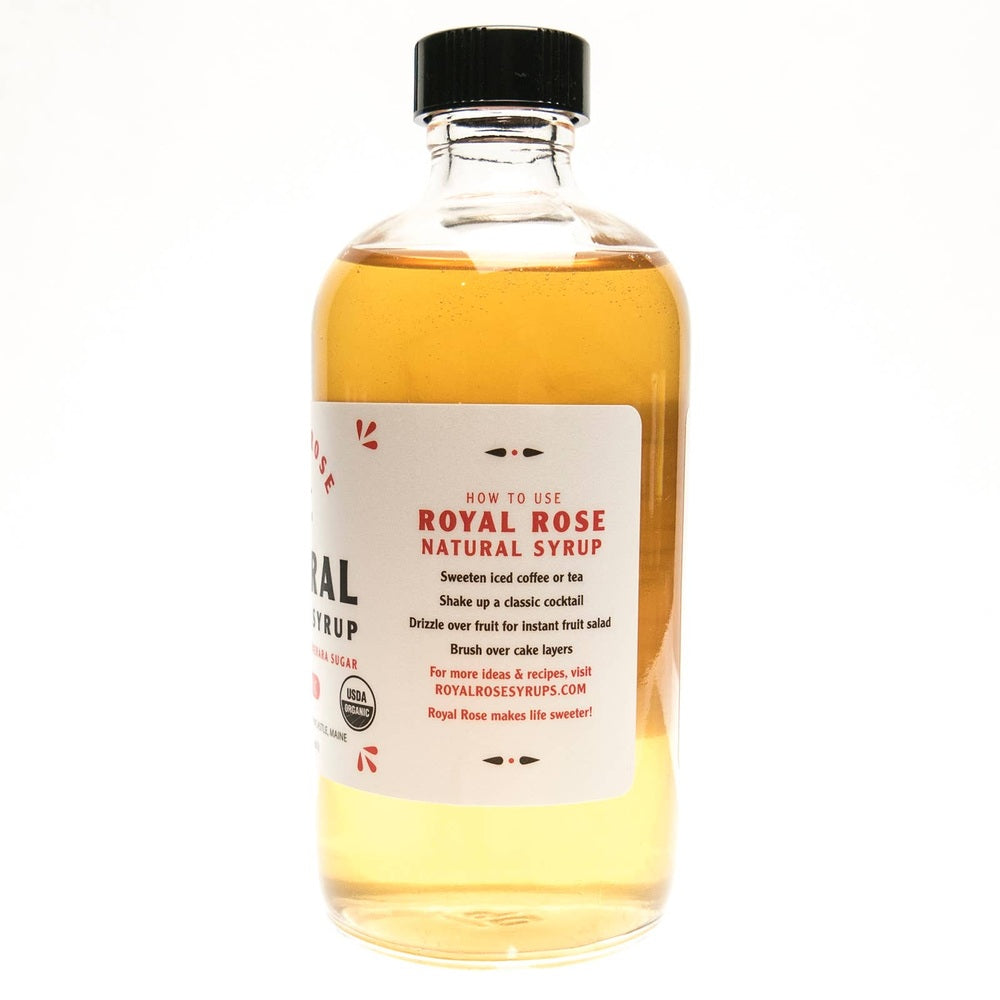 Royal Rose Syrups - Simple Organic Syrup - 8 oz