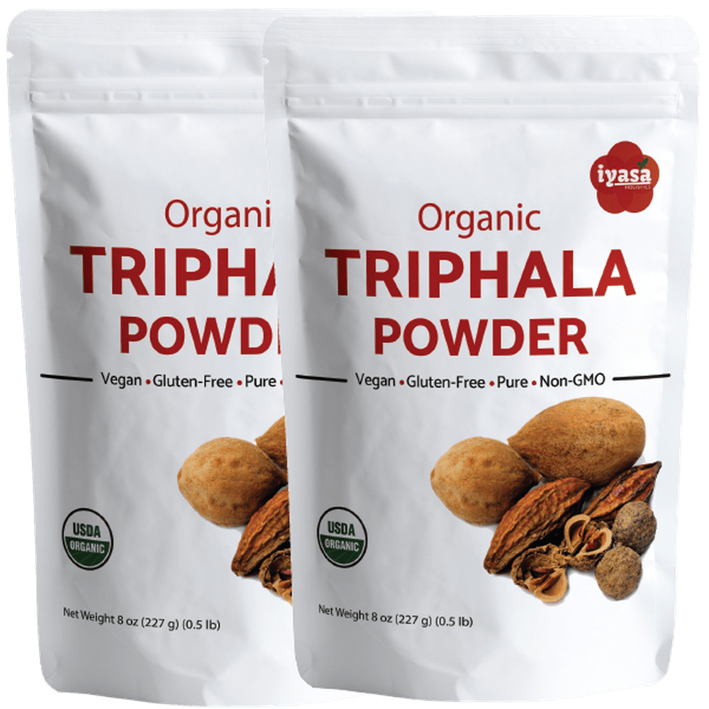 Iyasa Holistics - Organic Triphala Powder - 4 oz