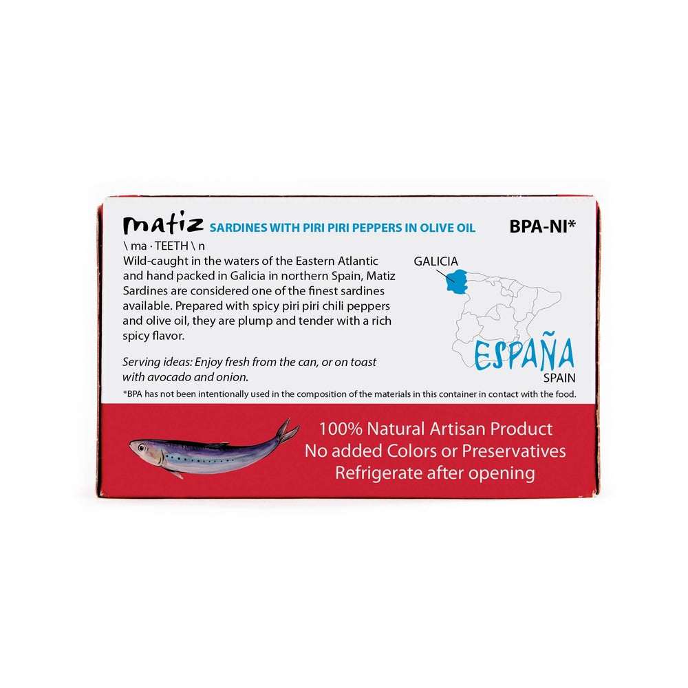 Matiz - Matiz Spicy Sardines - 4.2oz