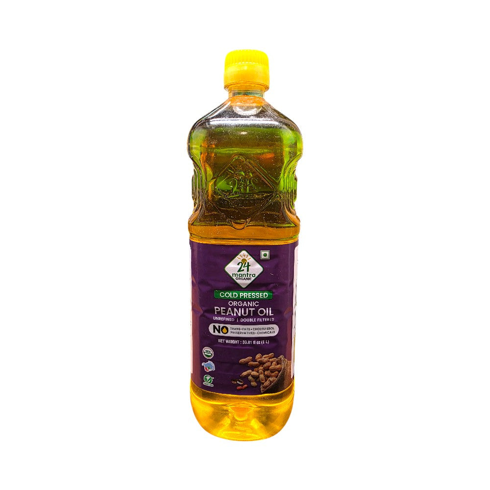 24 MANTRA ORGANIC COLD PRESSED PEANUT OIL