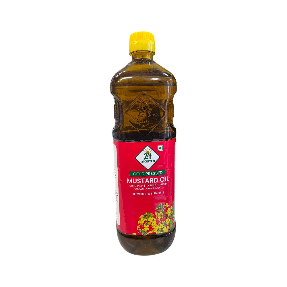 24 MANTRA COLD PRESSED MUSTARD OIL