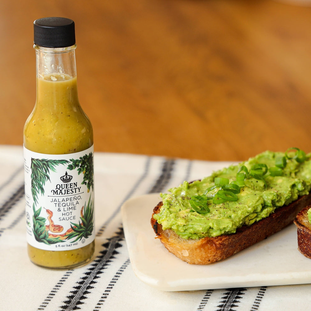 Queen Majesty Hot Sauce - Jalapeño Tequila & Lime Hot Sauce - 5oz
