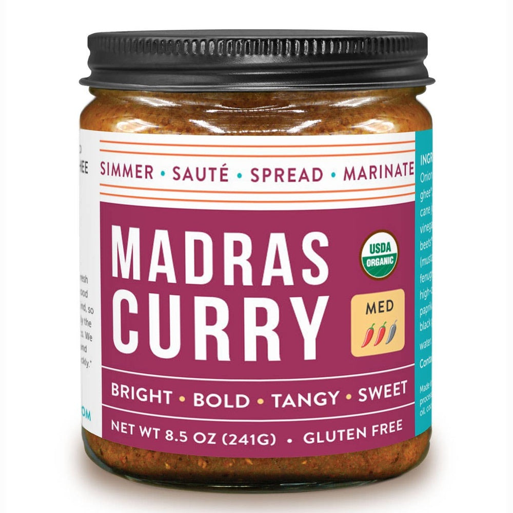 Pure Indian Foods - Madras Curry Simmer Sauce, Organic