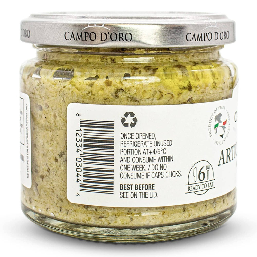 Campo D'Oro, Artichoke And Sicilian Almond Paté, 6.35 oz - 1 Unit (6.35 oz)