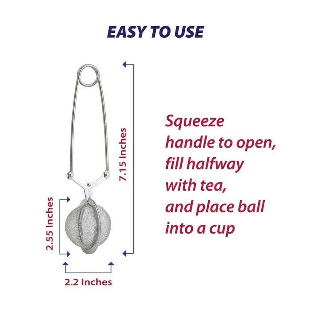 HIC - Harold Import Co. - HIC Kitchen Snap Mesh Ball Tea Infuser