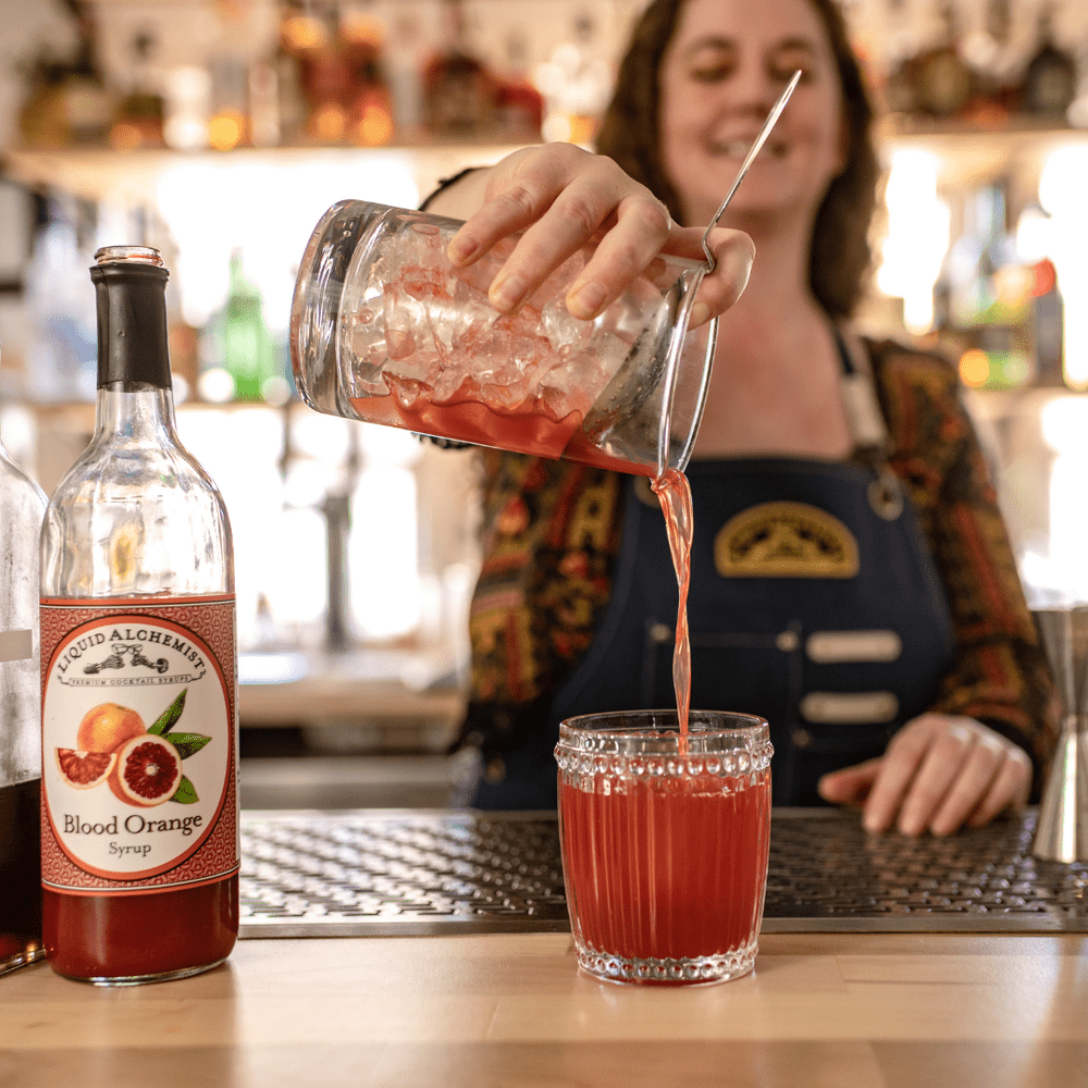 Liquid Alchemist Syrups - Liquid Alchemist Blood Orange Cocktail Syrup - 375ml