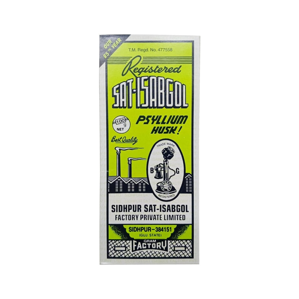 Sidhpur Sat-Isabgol Psyllium Husk 100gm