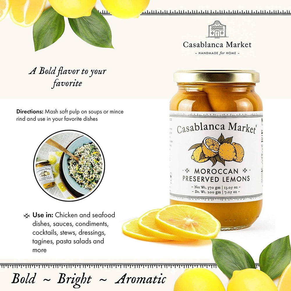 Casablanca Market - Casablanca Market Preserved Lemons - Small