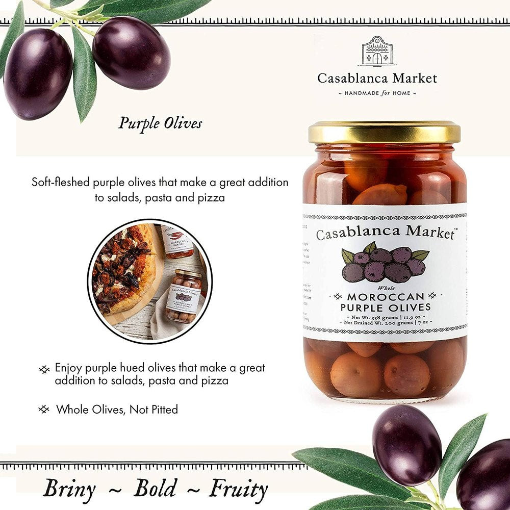 Casablanca Market - Casablanca Market Moroccan Purple Olives