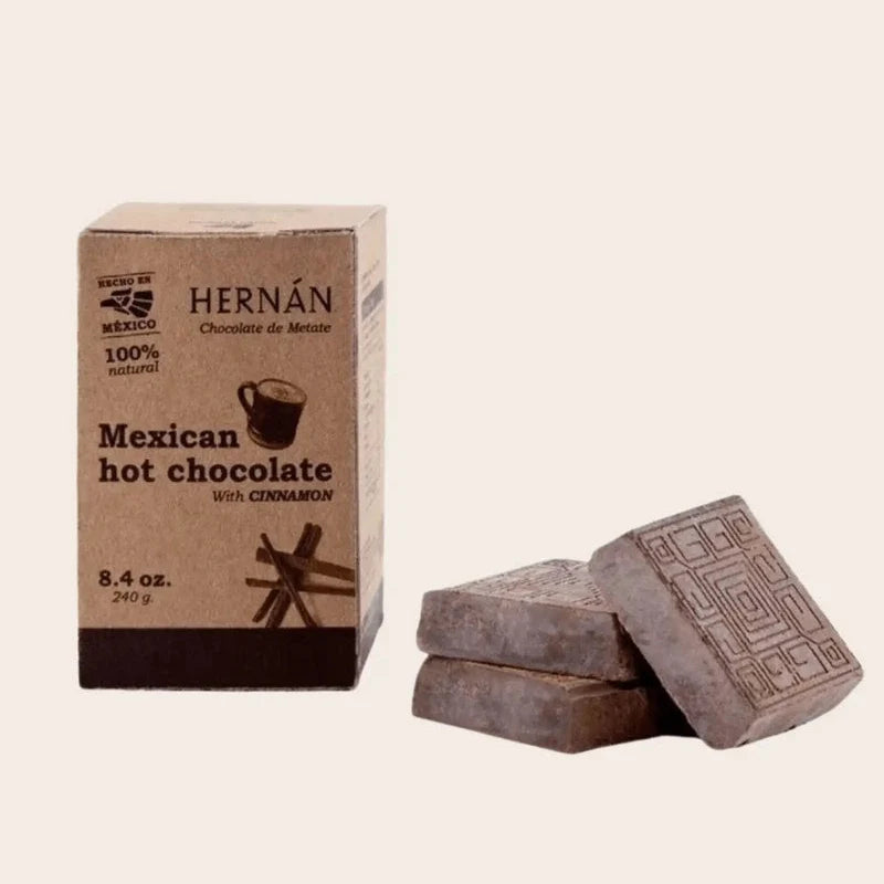 HERNÁN - Cinnamon Mexican Hot Chocolate Square "Tablillas" - 240g