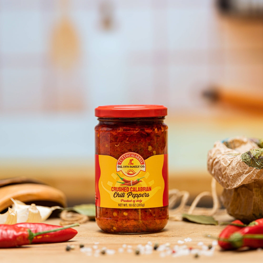 TuttoCalabria Crushed Hot Chili Peppers 10 oz.