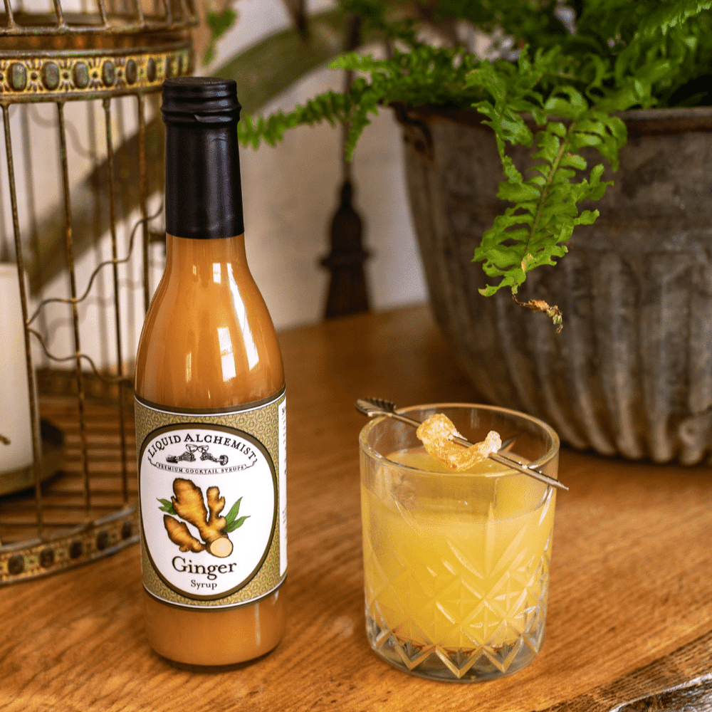 Liquid Alchemist Syrups - Ginger Syrup for Cocktails, Moscow Mules & Drinks - 375ml