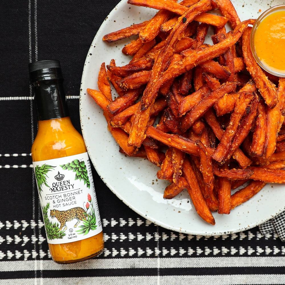 Queen Majesty Hot Sauce - Scotch Bonnet & Ginger Hot Sauce - 5oz