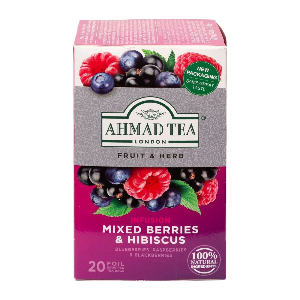 AHMAD TEA MIXED BERRIES AND HIBISCUS INFUSION