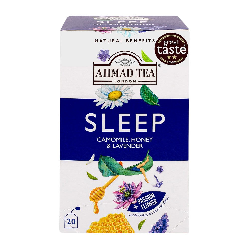 AHMAD TEA SLEEP CAMOMILE, HONEY, AND LAVENDER