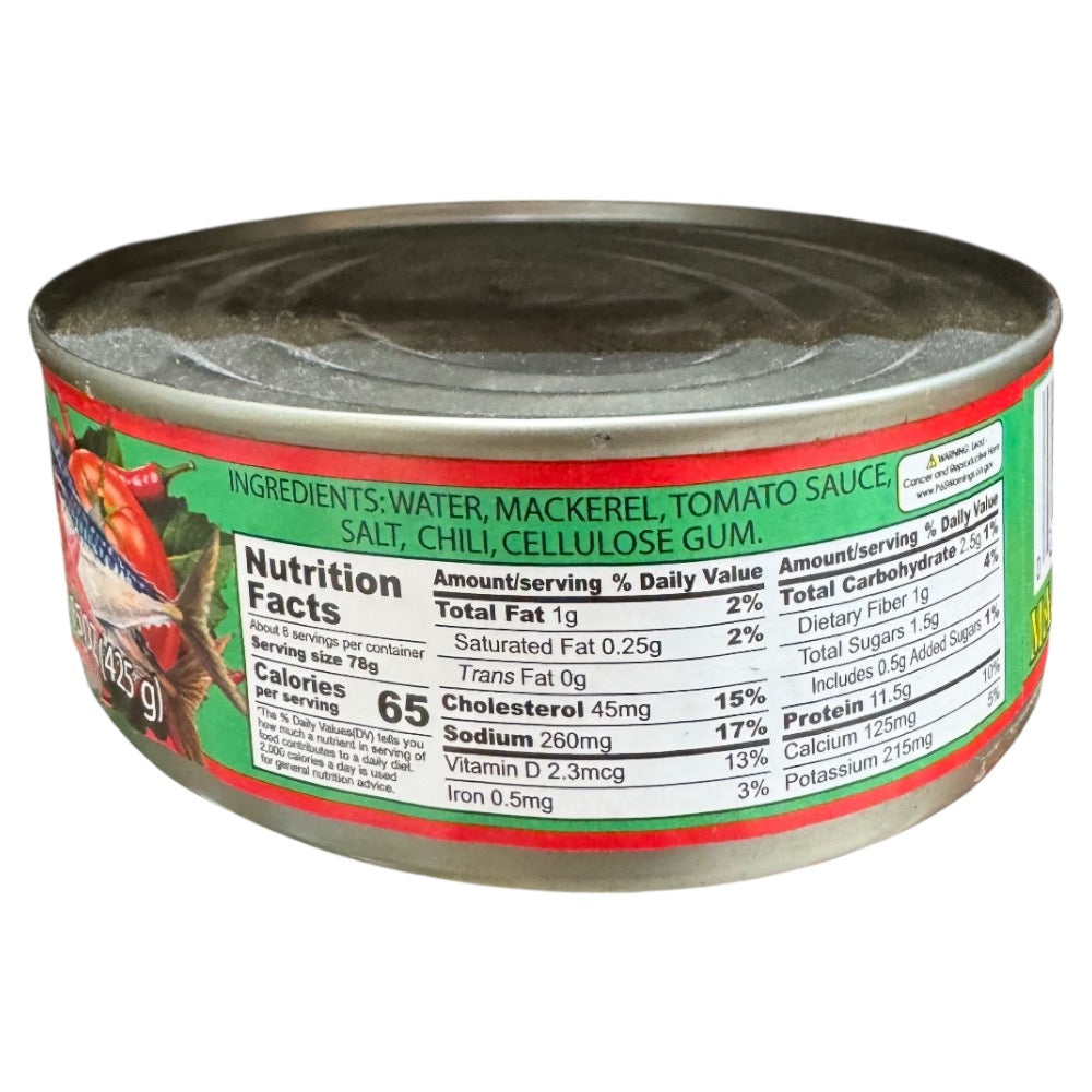 Auspicious Brand Mackerel Tomato Sauce