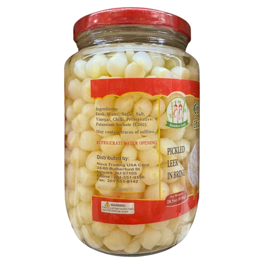 Bamboo Lady Pickled Leek in Brine