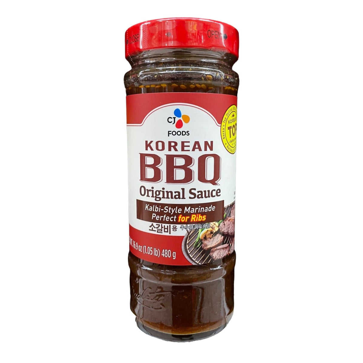 CJ Foods Korean BBQ Sauce Kalbi-Style Marinade Perfect For Ribs