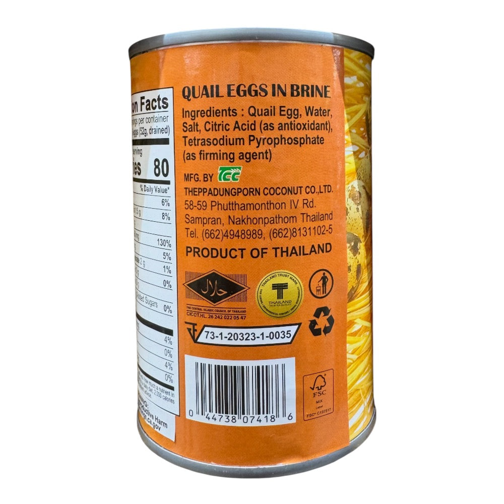 Chaokoh Quail Egg in Brine (24 Pcs)