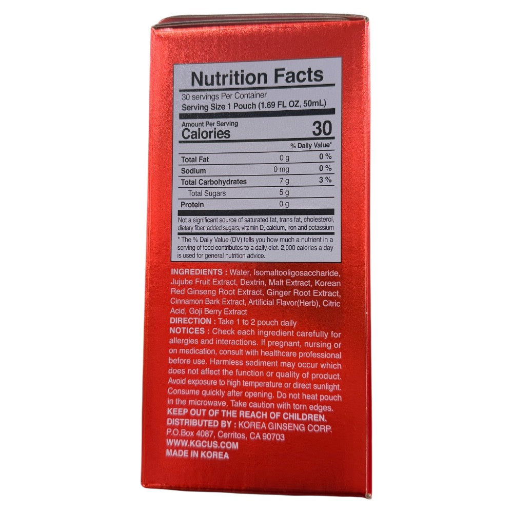 Cheong Kwan Jang Hons Sam Won Korean Red Ginseng Drink