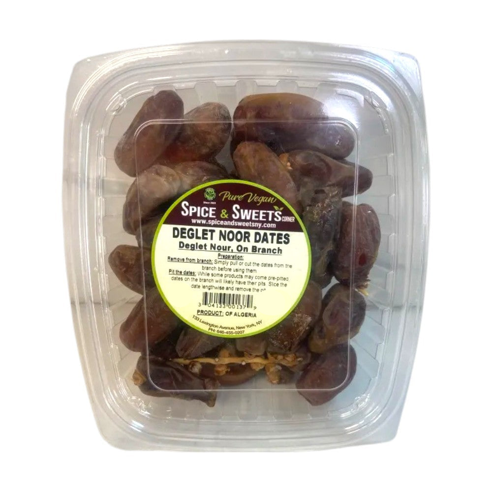 DEGLET NOOR DATES ON BRANCH