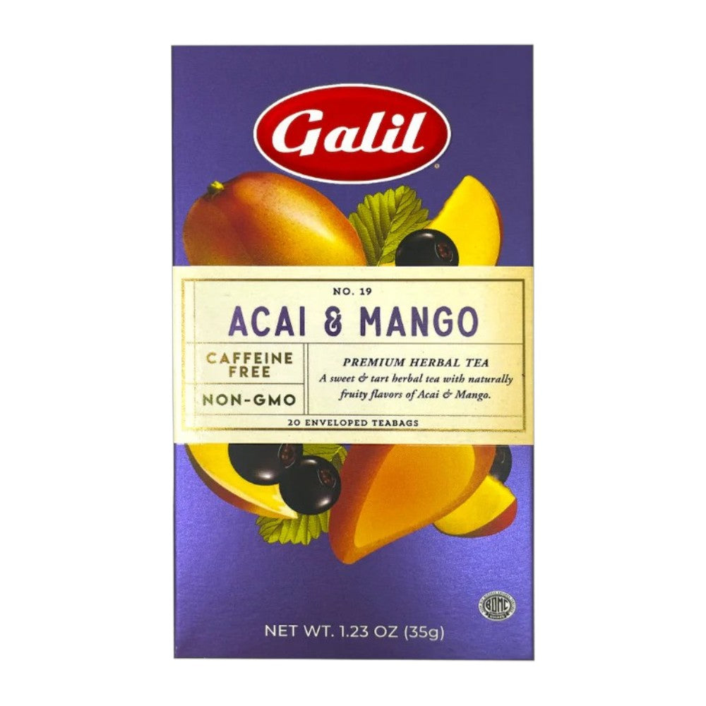 GALIL ACAI AND MANGO PREMIUM HERBAL TEA