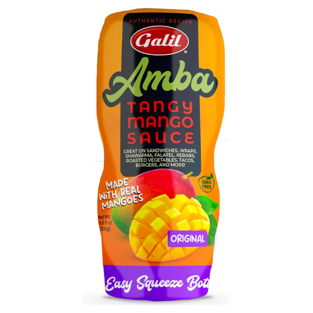 GALIL AMBA TANGY MANGO SAUCE SPICY ORIGINAL