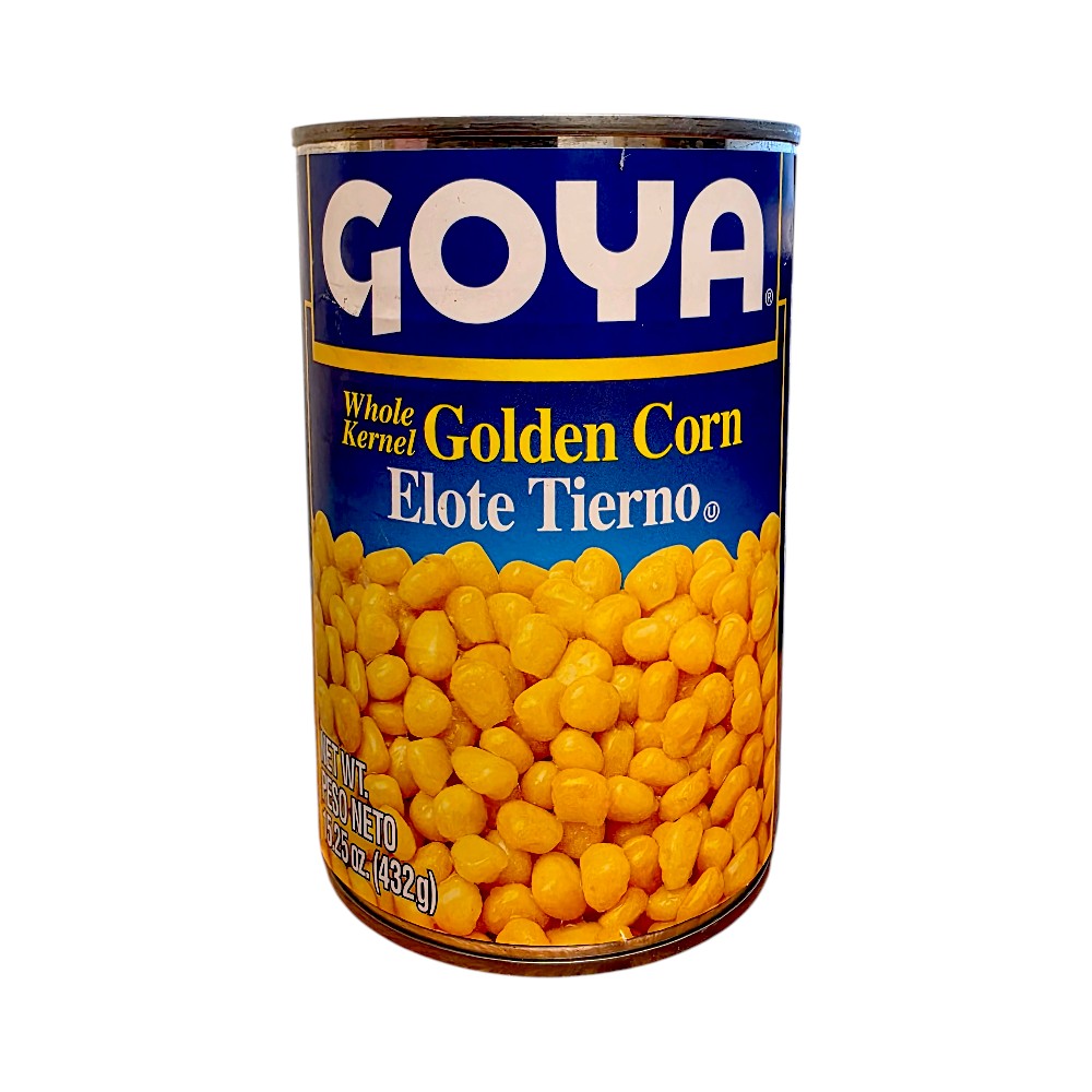 GOYA WHOLE KERNEL GOLDEN CORN ELOTE TIERNO PRIME PREMIUM