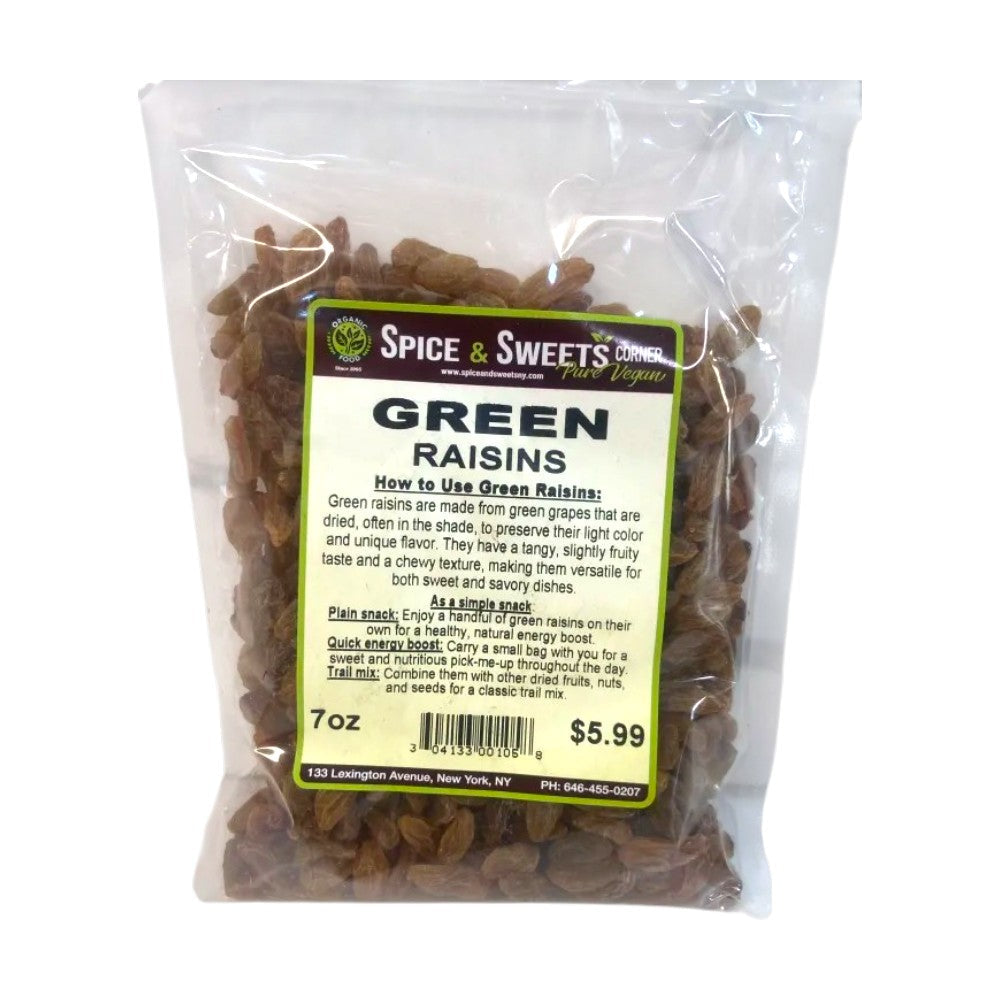 GREEN RAISINS