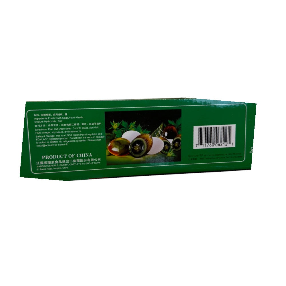 Gold-Plum Alkalized & Cooked Duck Eggs 8pcs