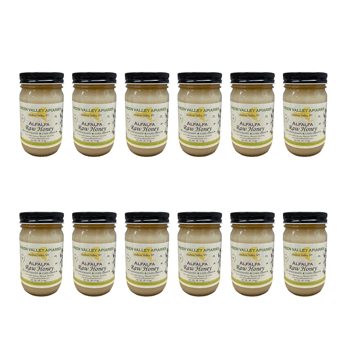 Green Valley Apiaries Alfalfa Raw Honey