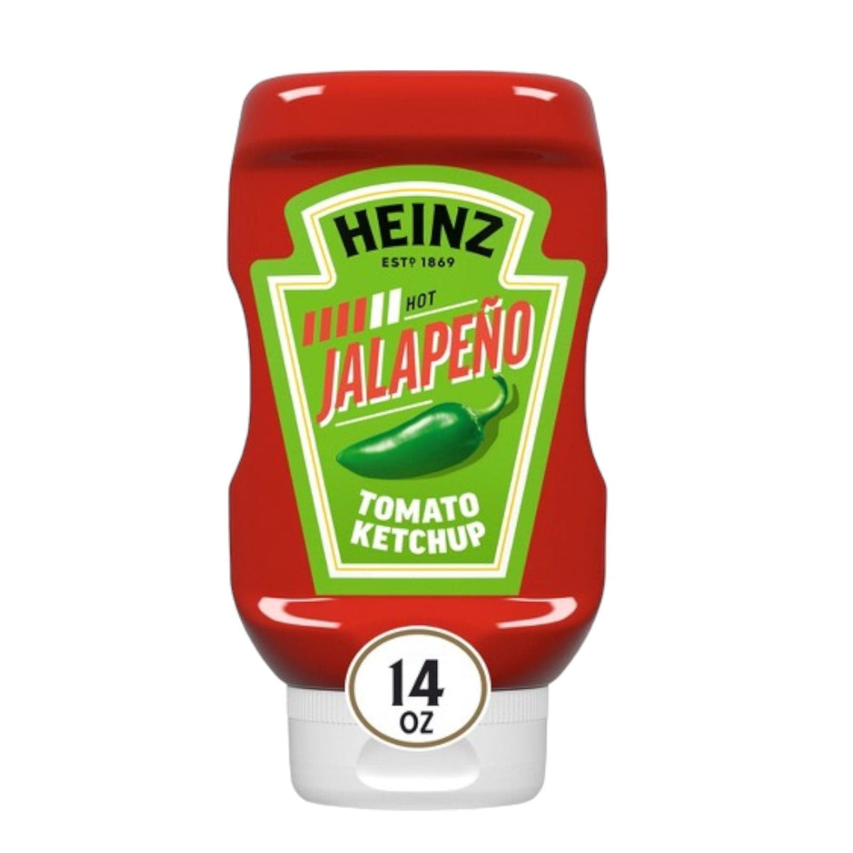 Heinz Jalapeno Tomato Ketchup 14 oz (397g) DLC: Fév26 main image 0