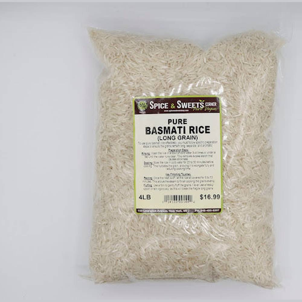 PURE BASMATI RICE (long grain)