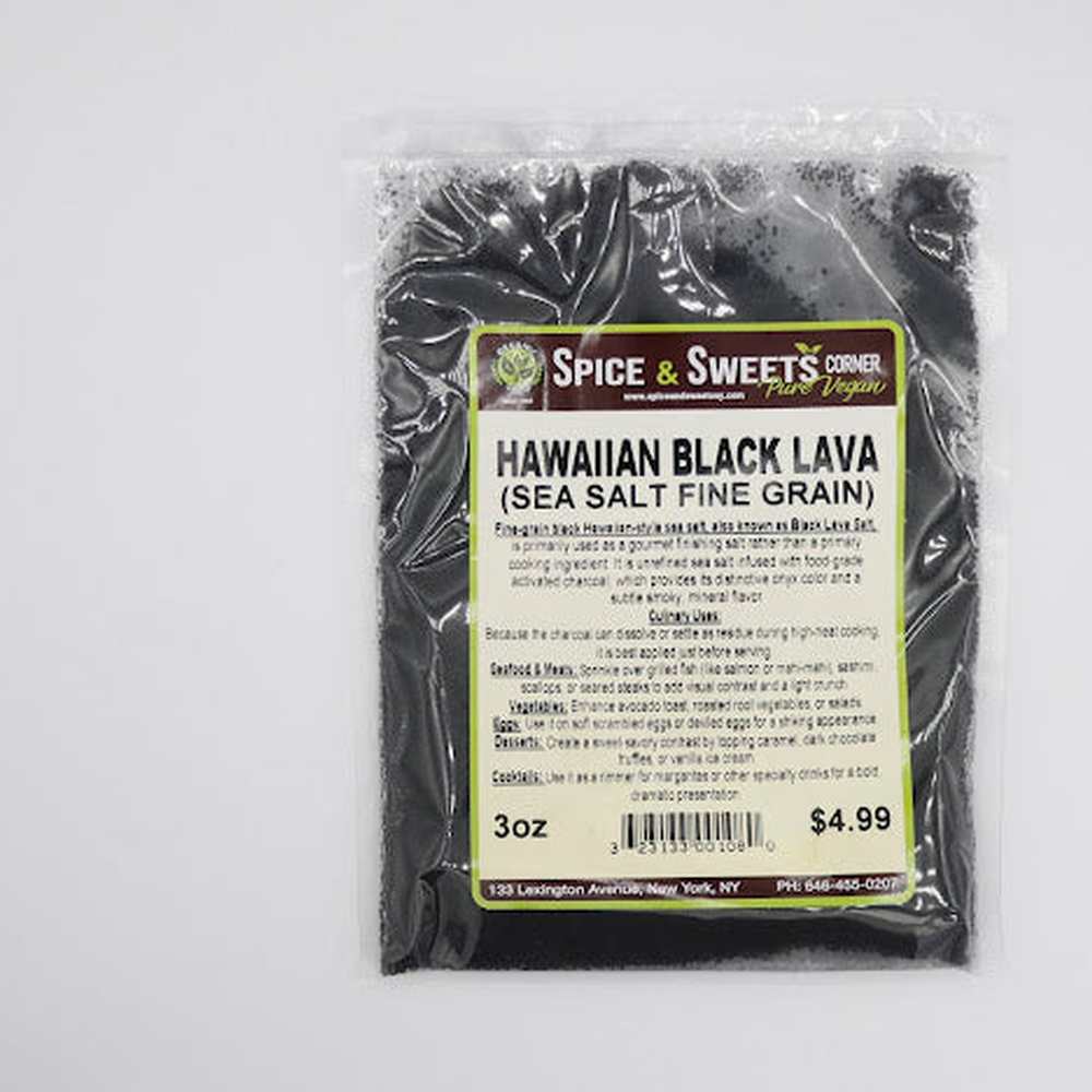HAWAIIAN BLACK LAVA SEA SALT