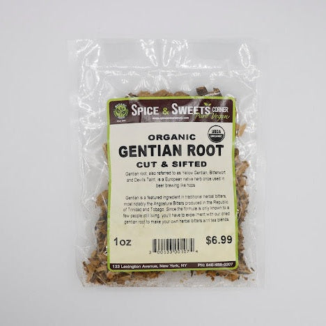 ORGANIC GENTIAN ROOT