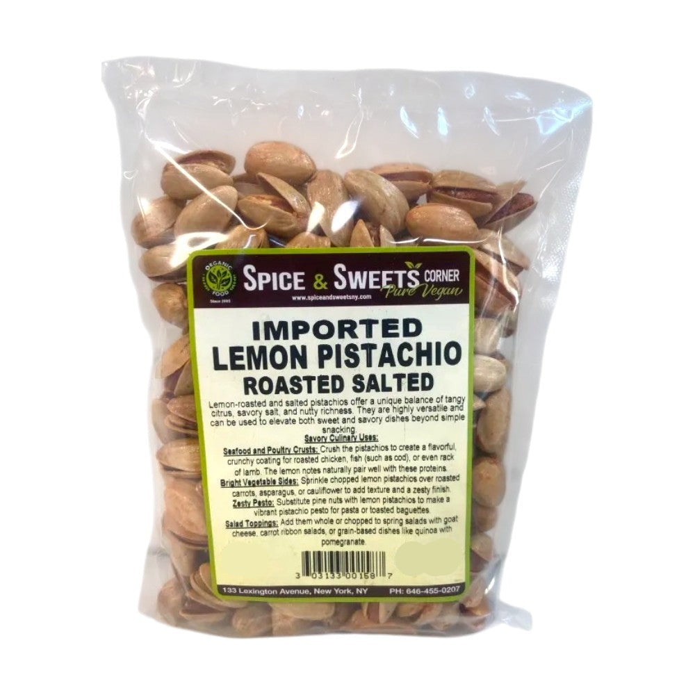 IMPORTED LEMON PISTACHIO ROASTED SALTED