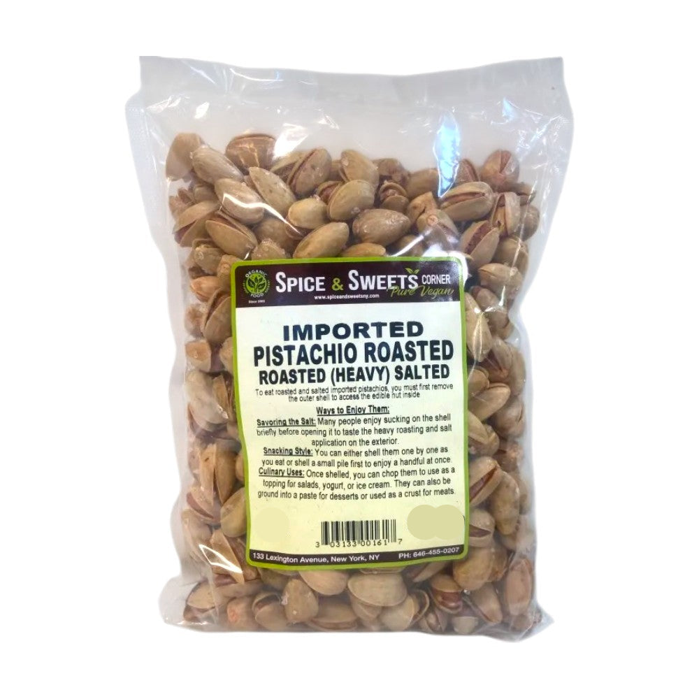 IMPORTED PISTACHIO ROASTED (HEAVY) SALTED