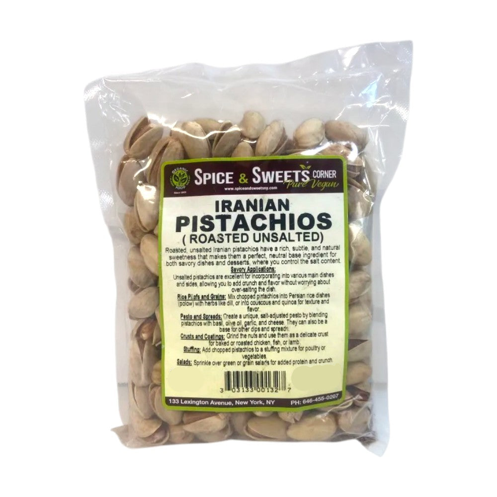 IRANIAN PISTACHIOS ROASTED UNSALTED