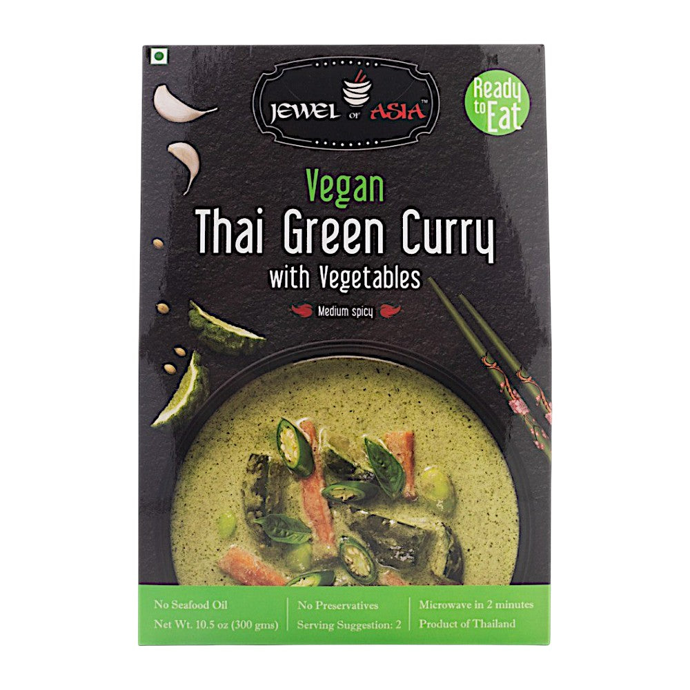 JEWEL OF ASIA VEGAN THAI GREEN CURRY WITH VEGETABLES