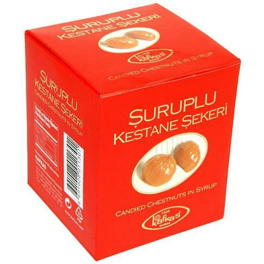 Kafkas Candied Chestnuts in Syrup 500gm