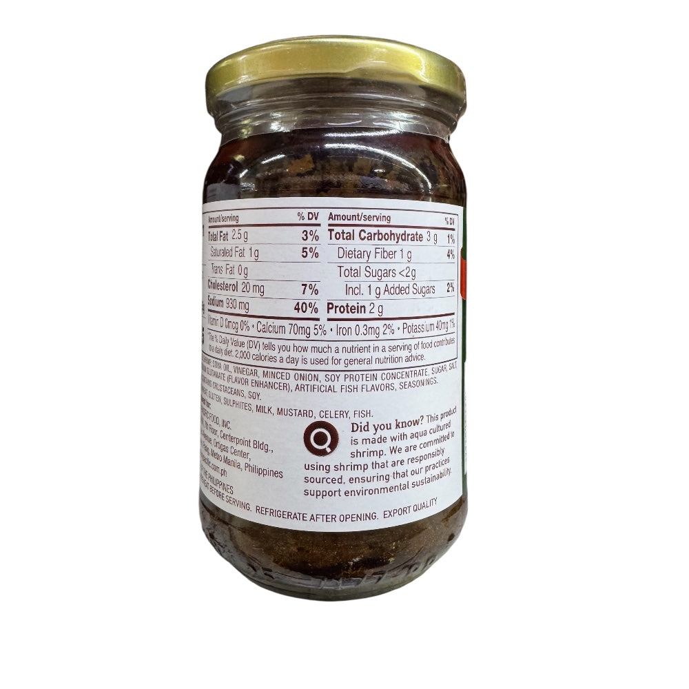 Kamayan Ginisang Bagoong (Sauteed Shrimp Paste) Regular