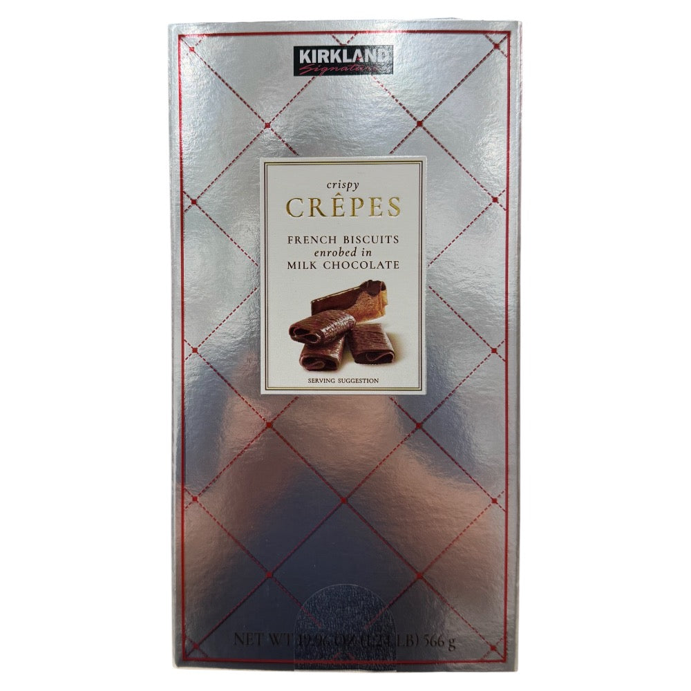 Kirkland Crispy Crepes French Biscuits Milk Chocolate 19.96oz