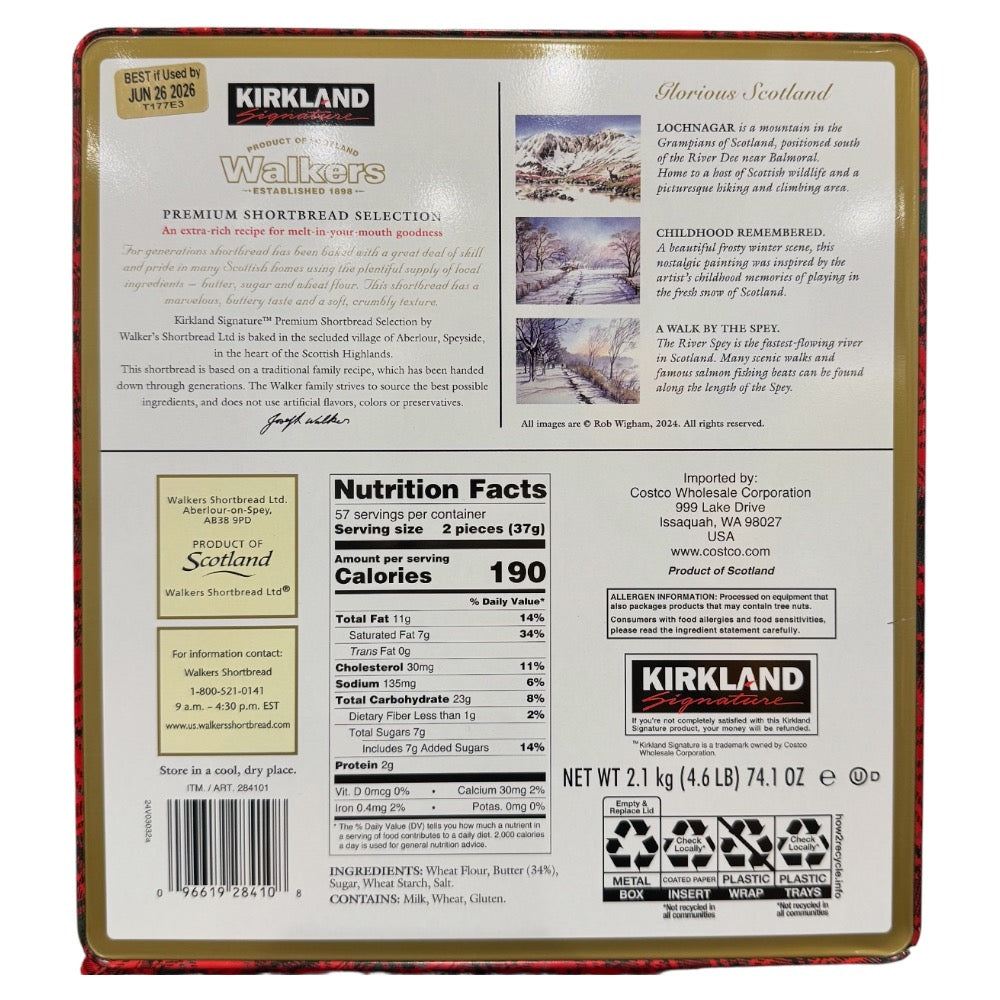 Kirkland Walkers Shortbread Selection