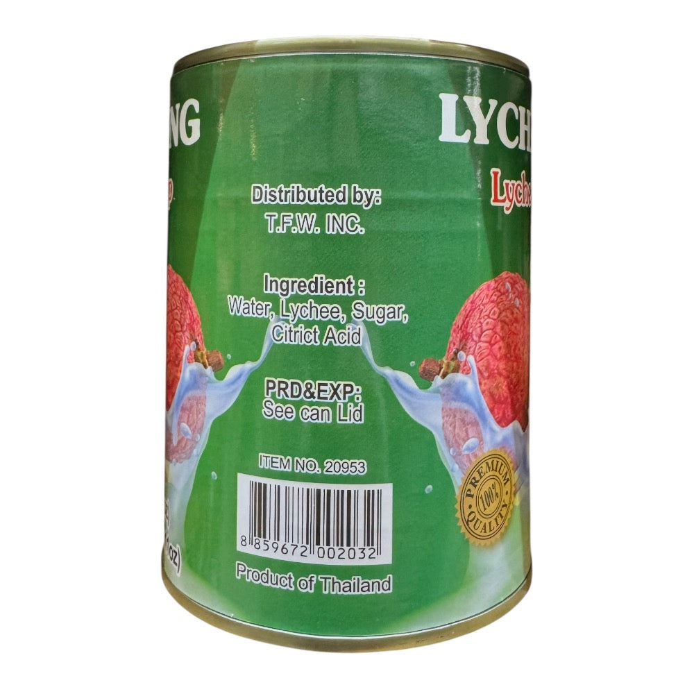 LYCHEE KING Lychee in Syrup