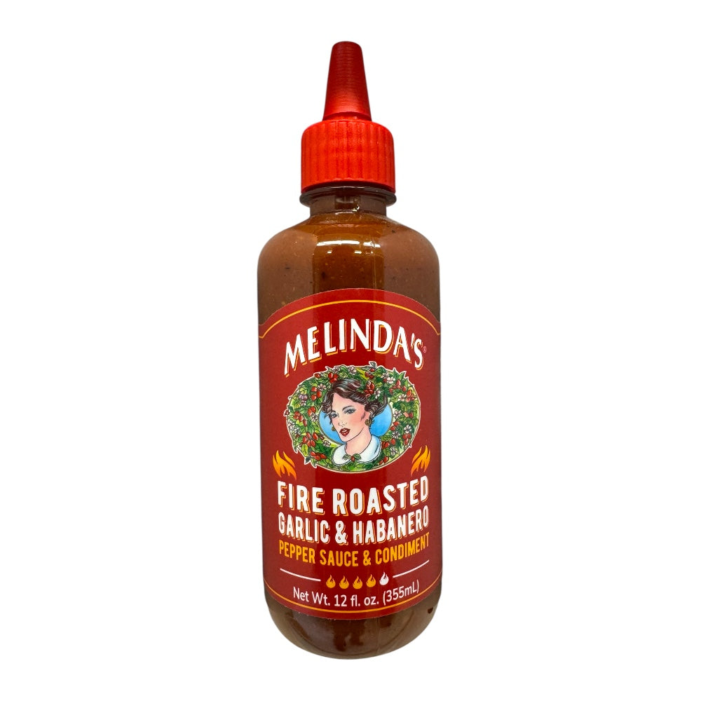 Melinda's Fire Roasted Garlic & Habanero Pepper & Condiment Sauce