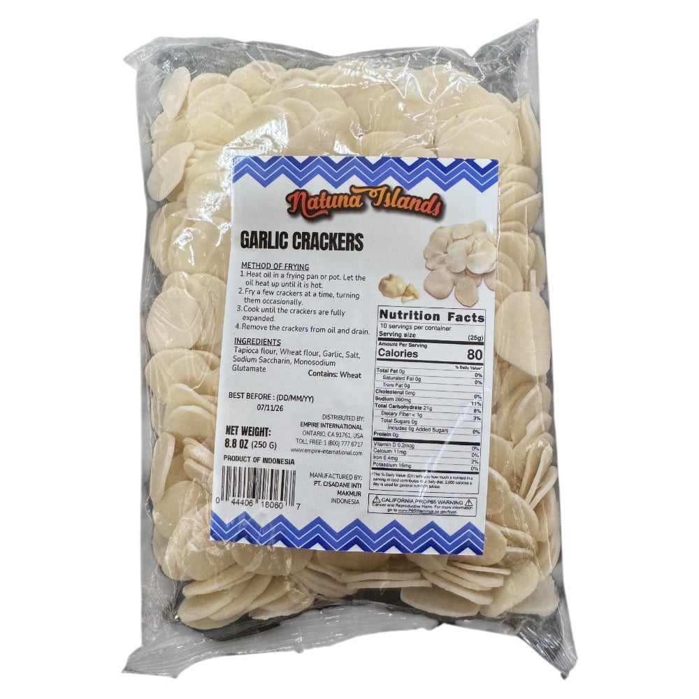 Natuna Islands Garlic Crackers