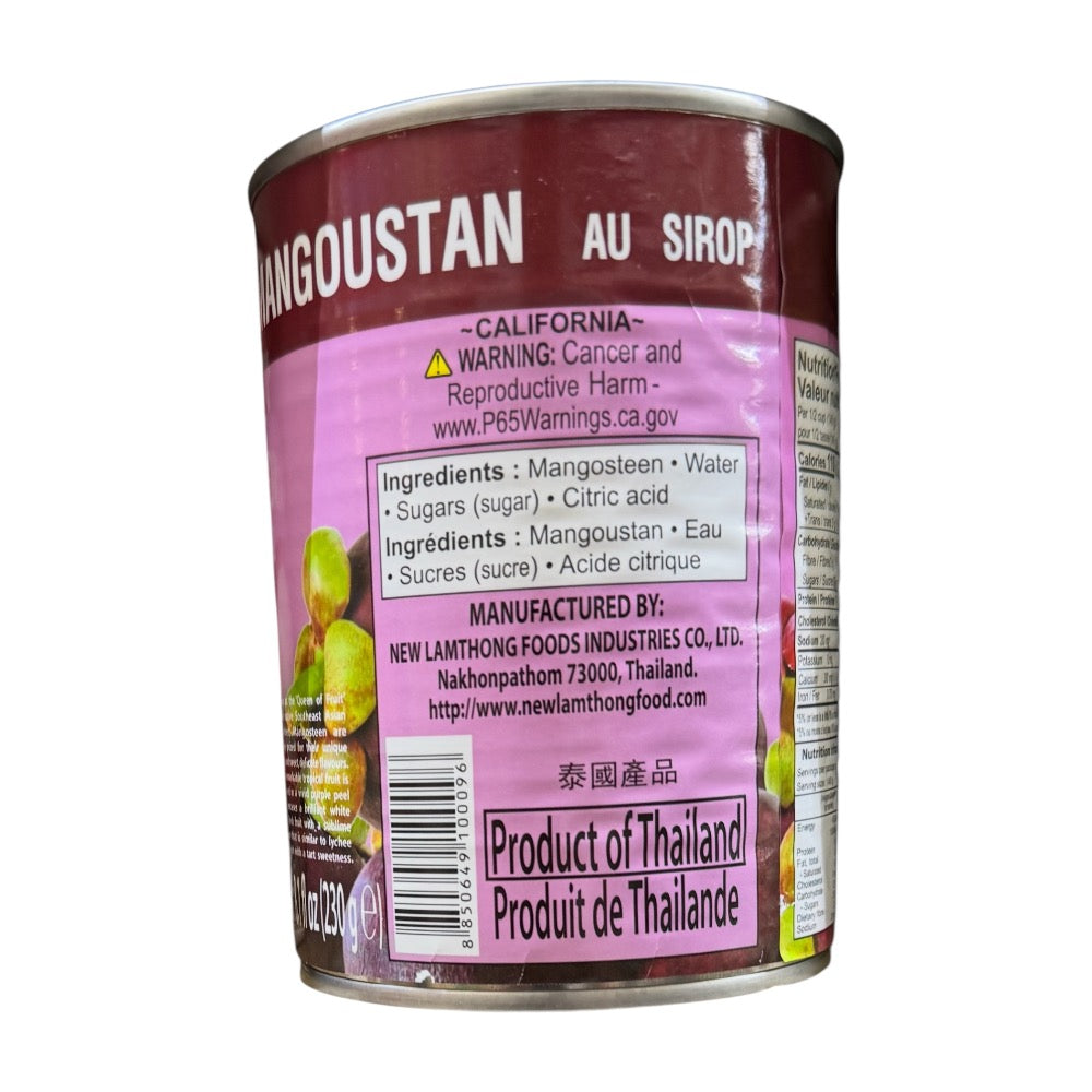 New Lamthong Mangosteen in Syrup