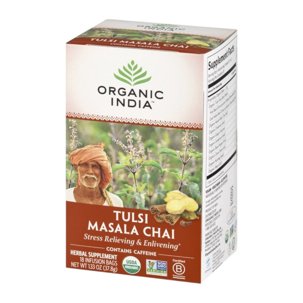 ORGANIC INDIA TULSI MASALA CHAI TEA