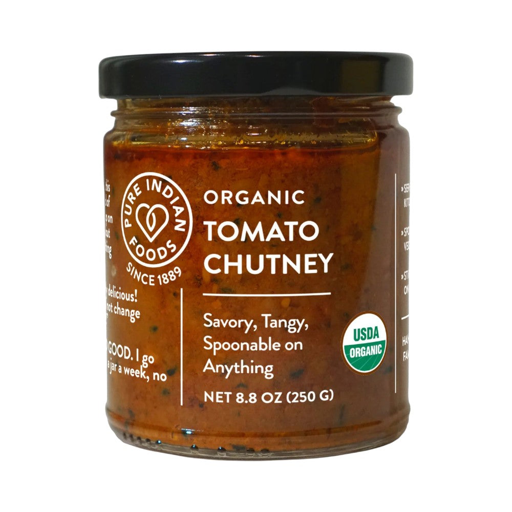 PURE INDIAN FOODS ORGANIC TOMATO CHUTNEY