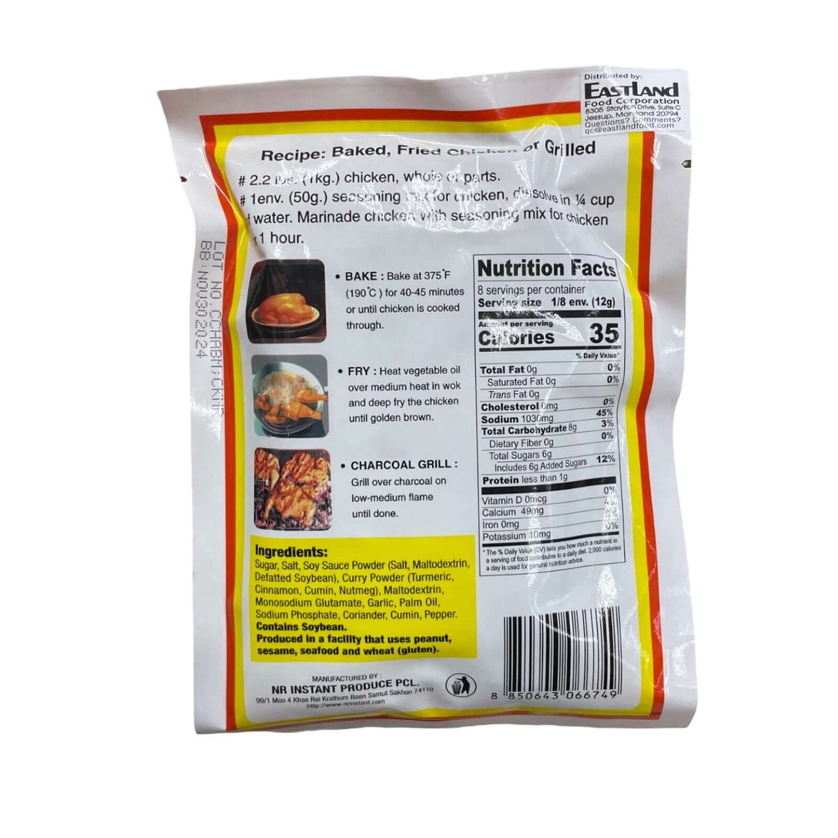 Por Kwan Seasoning Mix for Chicken
